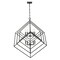 Z-Lite Euclid 10 Light Chandelier, Matte Black 457-10MB - alternate 4